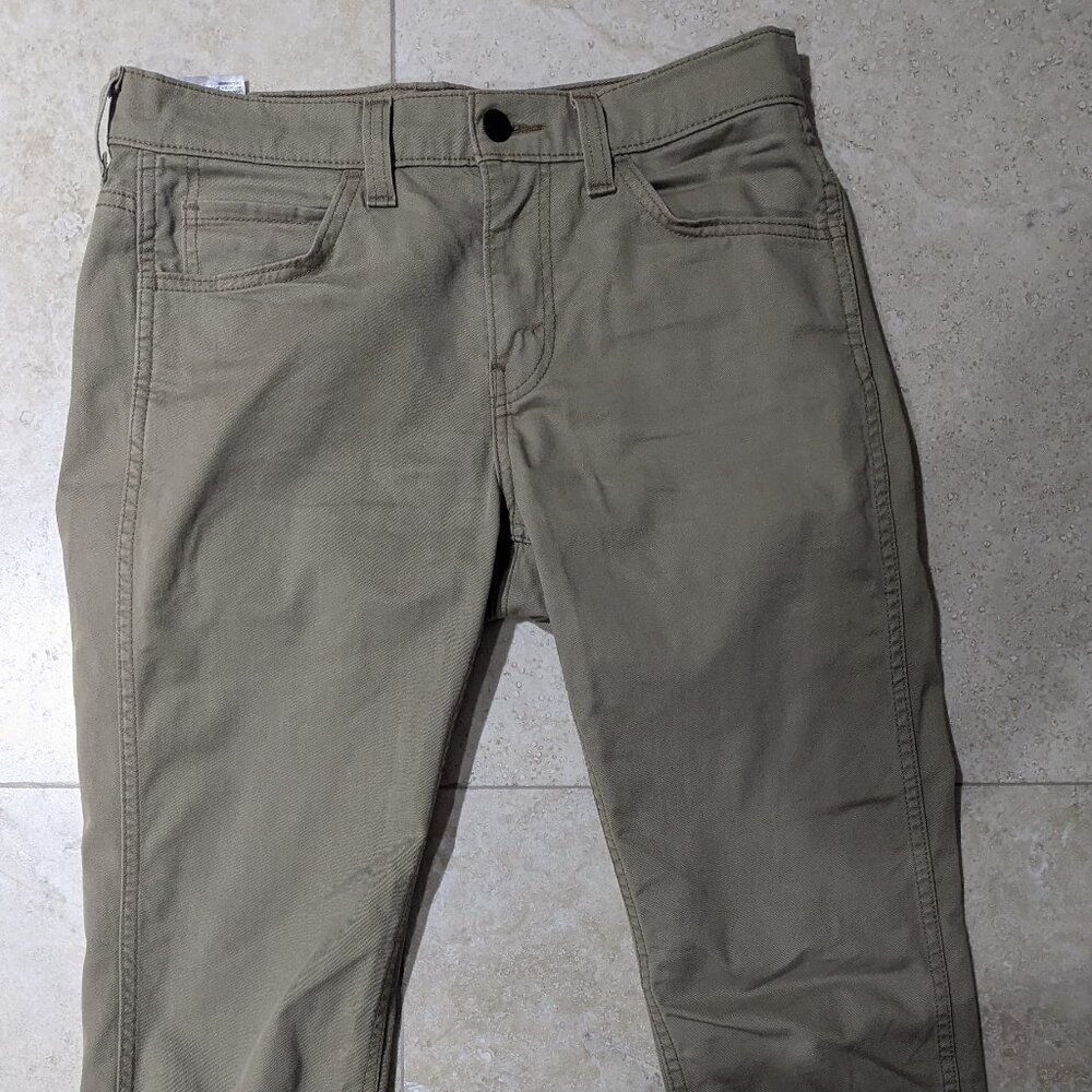 RARE Vintage BLACK LABEL Levi's 511 Skinny Jean Khaki's - 30Wx32L